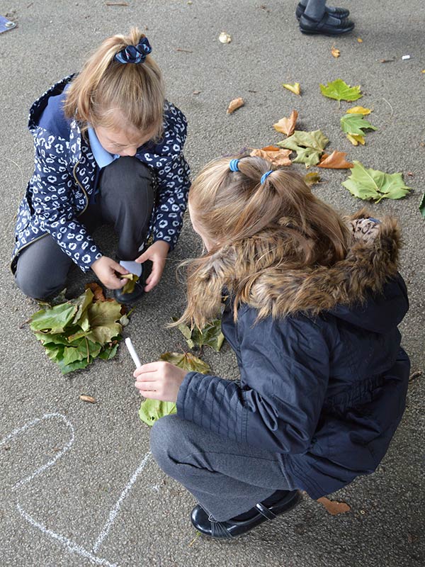 Building confidence and language outdoors